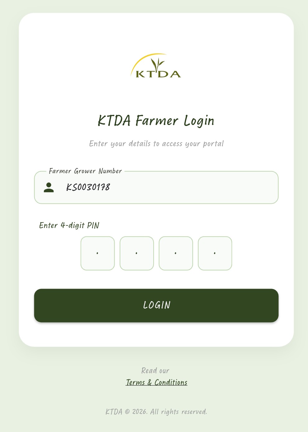 Farmer app v2
